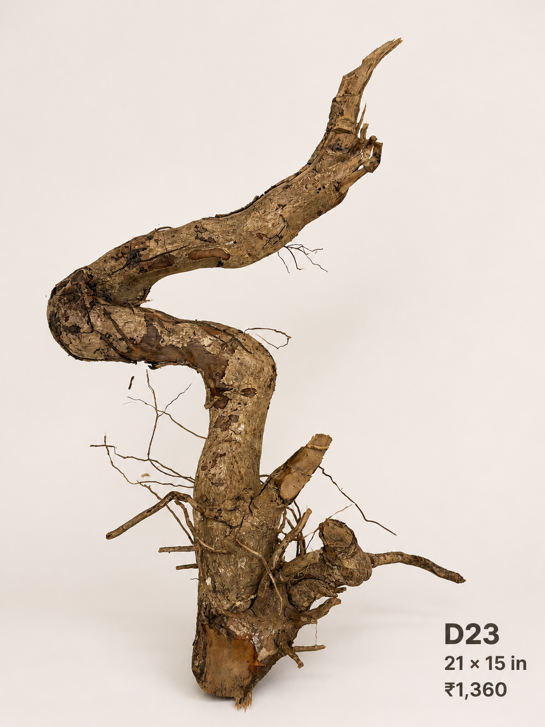 Natural Driftwood D22