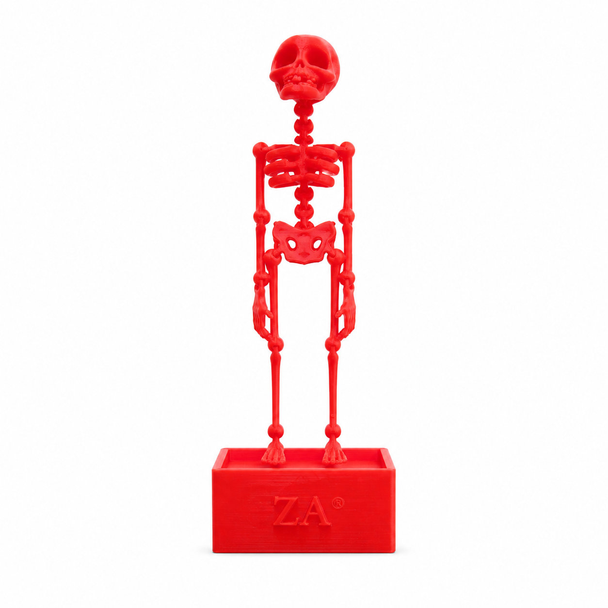 Dancing Skeleton - Bubble Maker Red
